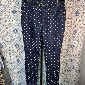 Navy Heart Print Women's C. WONDER BY CHRISTIAN
SIRIANO